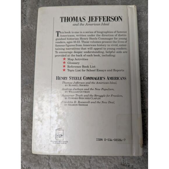Thomas Jefferson and the American Ideal by Russell Shorto (1987, Trade... - Picture 2 of 9